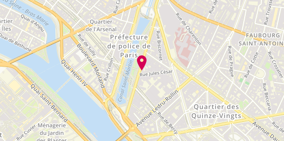 Plan de Indivision Merlaud Behnam, 24 Boulevard de la Bastille, 75012 Paris