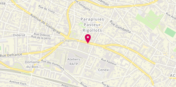 Plan de Laforêt, 105 Rue Dalayrac, 94120 Fontenay-sous-Bois