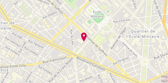 Plan de Immobilière Initiale Paris Lowendal, 20 avenue de Lowendal, 75015 Paris