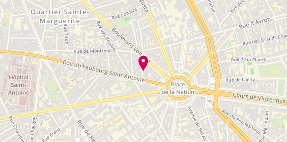 Plan de Vavak Immobilier, 6 Rue des Immeubles Industriels, 75011 Paris