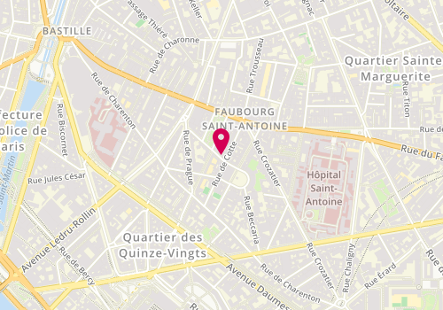Plan de Villaret Immobilier, 2 Rue Theophile Roussel, 75012 Paris