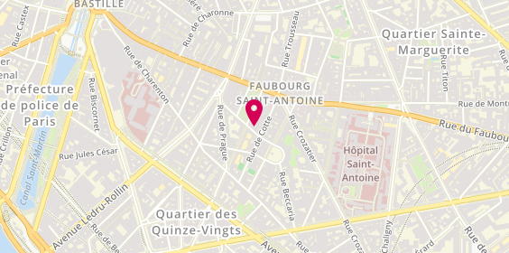 Plan de BC Immobilier, 4 Rue Théophile Roussel, 75012 Paris