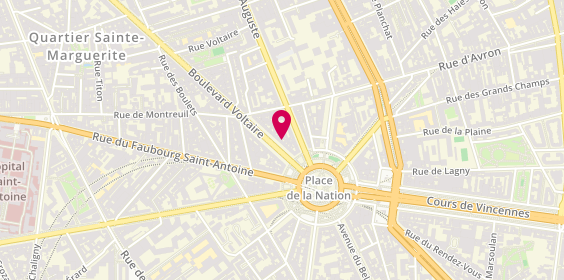 Plan de AB Home Immobilier, 275 Boulevard Voltaire, 75011 Paris