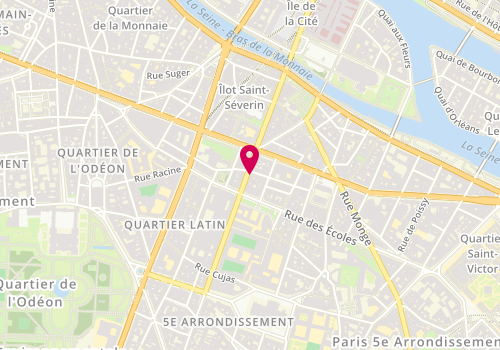 Plan de Landhome Immobilier, 67 Rue Saint-Jacques, 75005 Paris