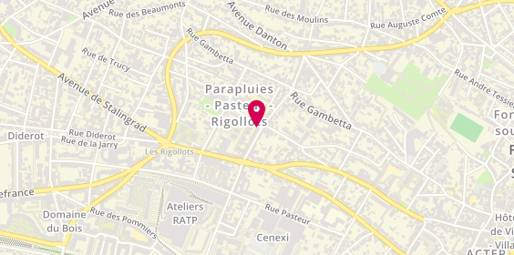 Plan de L'Adresse, 49 Rue Roublot, 94120 Fontenay-sous-Bois