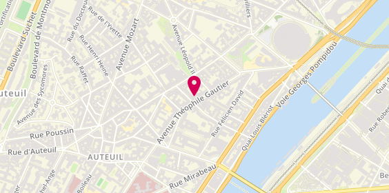 Plan de Gif, 28 avenue Théophile Gautier, 75016 Paris