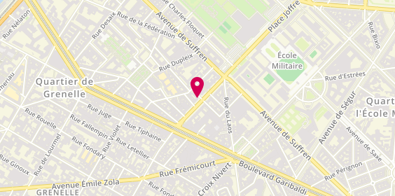 Plan de Consultants Immobilier, 54 avenue de la Motte-Picquet, 75015 Paris