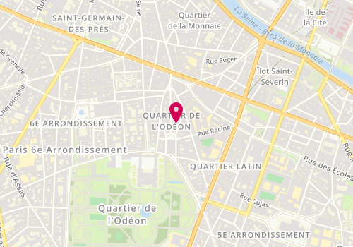 Plan de Odéon Immobilier - VIème, 8 Rue Casimir Delavigne, 75006 Paris