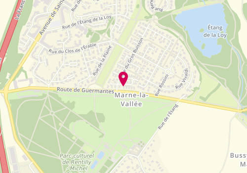 Plan de Violette BAUDOUX Immobilier, 2 Allée du Pressoir, 77400 Saint-Thibault-des-Vignes