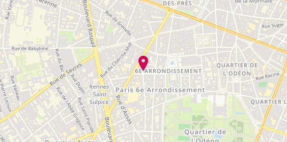 Plan de Tillié et Associés, 7 Rue Cassette, 75006 Paris