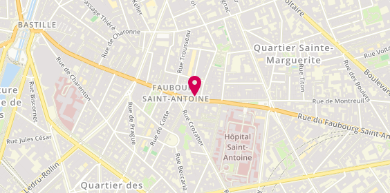Plan de Solutions Immobilieres Actuelles, 161 Rue du Faubourg Saint-Antoine, 75011 Paris