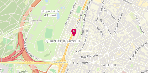 Plan de FPI immobilier, 79 Boulevard Suchet, 75016 Paris