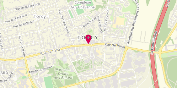 Plan de L'Adresse, 40 Rue de Paris, 77200 Torcy