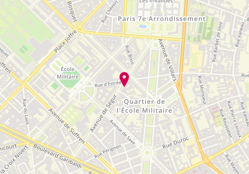 Plan de FININVIM Financière d'Investissement Immobilier, 31 Ségur, 75007 Paris