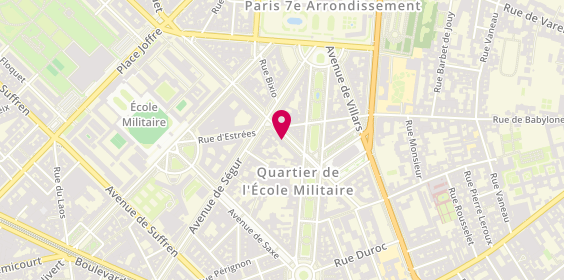 Plan de Breteuil - Invalides, 28 avenue Duquesne, 75007 Paris