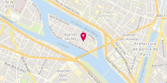 Plan de Leggett Immobilier, 17 Rue Saint-Louis en l'Île, 75004 Paris