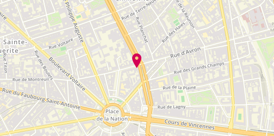 Plan de Orpi Agences No1, 33 Boulevard Charonne
118 Rue de Montreuil, 75011 Paris