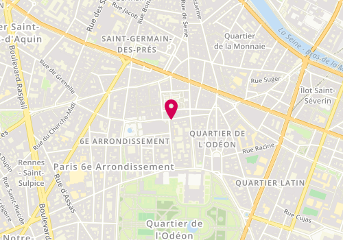Plan de Proprietes Parisiennes Sotheby's Int. Realty, 29 Rue Saint-Sulpice, 75006 Paris
