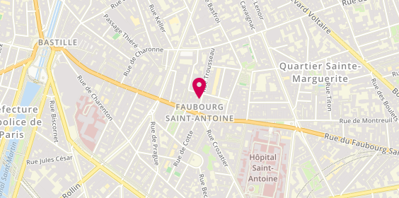 Plan de Laforêt Immobilier, 7 Rue Trousseau, 75011 Paris