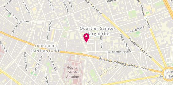 Plan de BEAUDET Charlotte, 3 Rue Paul Bert, 75011 Paris