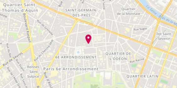Plan de Agence Saint Germain Immobilier, 38 Rue Saint-Sulpice, 75006 Paris