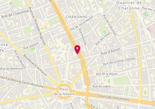 Plan de Charonne Immobilier Gestion, 37 A 41
37 Boulevard de Charonne, 75011 Paris