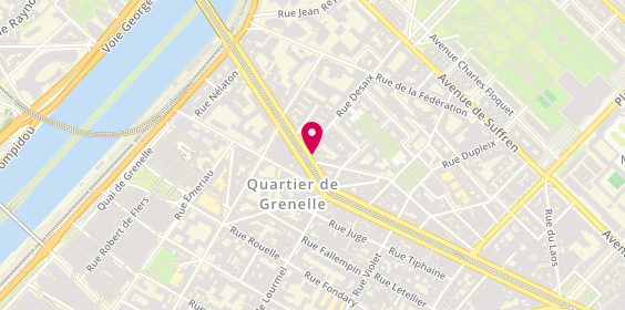 Plan de Delon Immobilier Real Estate Company, 47 Boulevard Grenelle, 75015 Paris