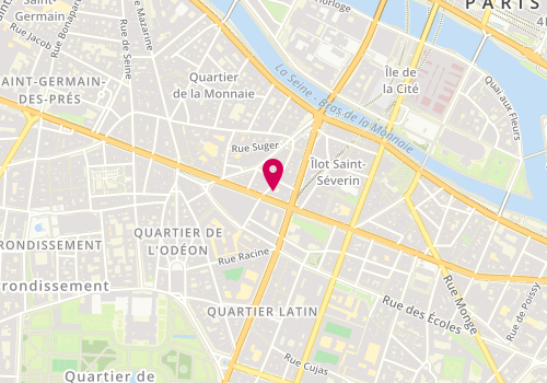 Plan de Bonduelle, 106 Boulevard Saint-Germain, 75006 Paris