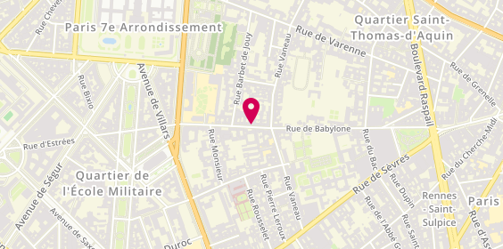 Plan de Activimo, 50 Rue de Babylone, 75007 Paris