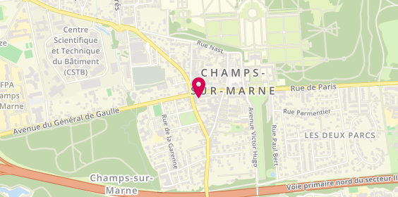Plan de Agencity Champs, 2 Rue de Paris, 77420 Champs-sur-Marne