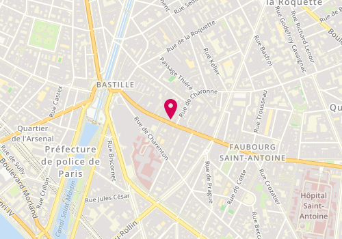 Plan de Immobilier STIAB, 59 Rue du Faubourg Saint-Antoine, 75011 Paris