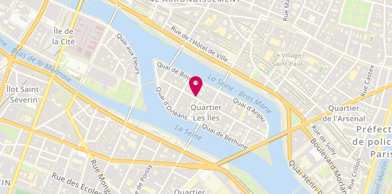 Plan de L'Immobilier en l'Ile Saint Louis, 62 Rue Saint Louis en l'Ile, 75004 Paris