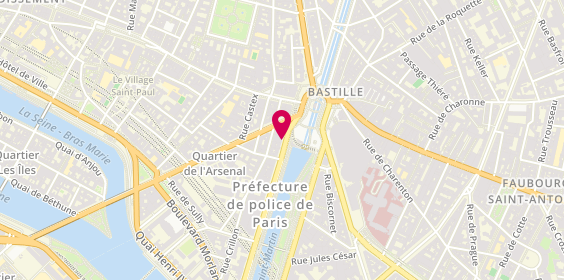 Plan de Côté Acheteur, 37 Boulevard Bourdon, 75004 Paris