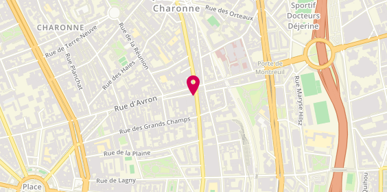 Plan de Capitale immobilier, 63 Rue des Pyrénées, 75020 Paris