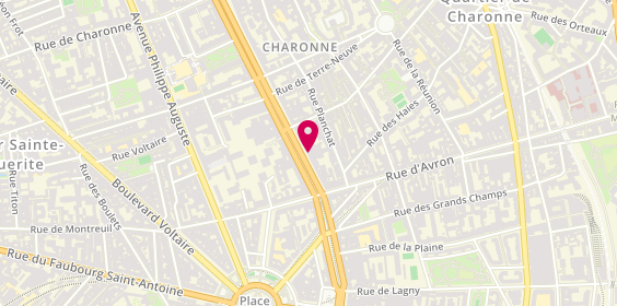 Plan de MASSON Immobilier, 60 Boulevard de Charonne, 75020 Paris