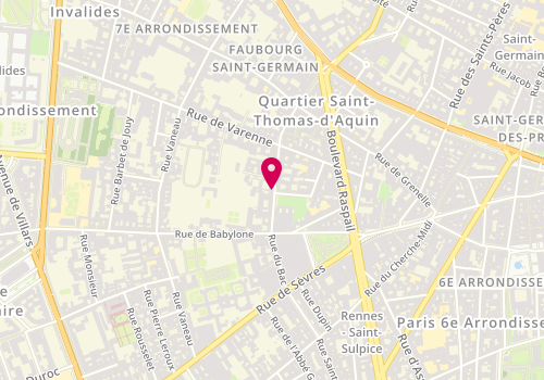 Plan de Propriétés Parisiennes | Sotheby's International Realty, 114 Rue du Bac, 75007 Paris