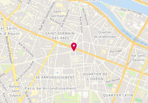 Plan de Marim, 1 Rue du Four, 75006 Paris
