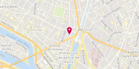Plan de Immobilière Beaumarchais, 11 Bis Rue Jacques Coeur, 75004 Paris