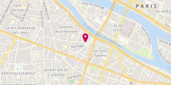 Plan de FONCIA | Agence Immobilière | Location-Syndic-Gestion-Locative | Paris 6ème | R. St André des Arts, 22 Rue Saint-André des Arts, 75006 Paris