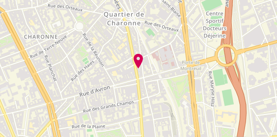 Plan de Lamirand et Associes, 66 Rue des Pyrénées, 75020 Paris