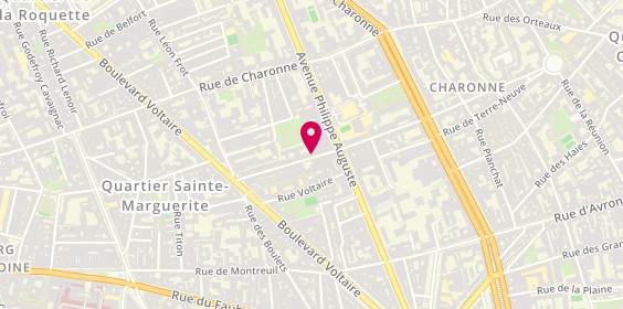 Plan de Gestia Immobiliere, 27 Rue Alexandre Dumas, 75011 Paris