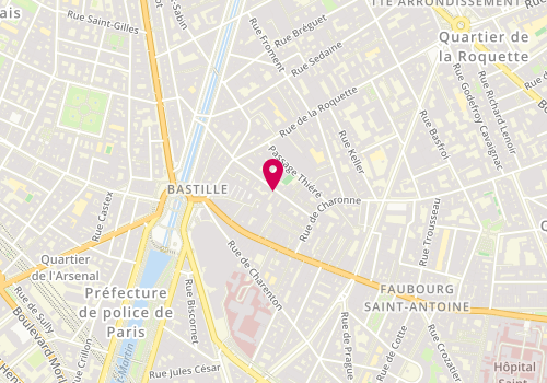 Plan de Indivision Cusset, 24 Rue de Lappe, 75011 Paris