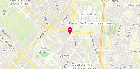 Plan de Wise Bc - Wb Consulting - Effimo.com - M, 100 Boulevard de la Tour-Maubourg, 75007 Paris