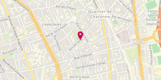 Plan de Gest'Ar Immo, Sous Sol 48 Rue Haies, Bis, 75020 Paris