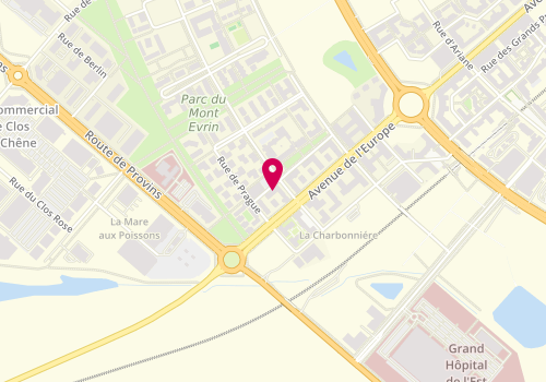 Plan de Stéphane Plaza Immobilier, 30 Allée de Dublin, 77144 Montévrain