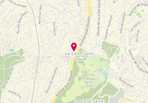 Plan de Guy Hoquet l'Immobilier, 102 avenue Jean Moulin, 78170 La Celle-Saint-Cloud