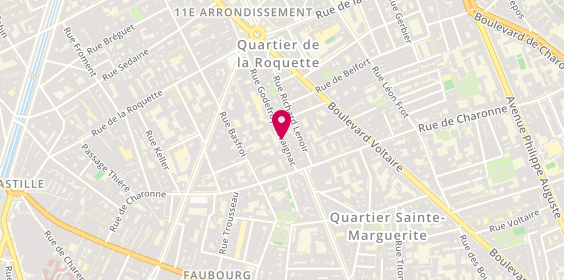 Plan de Agence Horizon, 15 Rue Godefroy Cavaignac, 75011 Paris