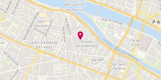 Plan de Dauphine Rive Gauche, 24 Rue Dauphine, 75006 Paris