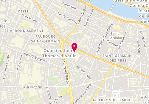 Plan de IDM Conseil, 197 Boulevard Saint-Germain, 75007 Paris