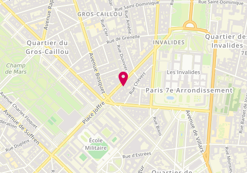 Plan de Orpi Champ de Mars, 29 Bis avenue de la Motte-Picquet, 75007 Paris